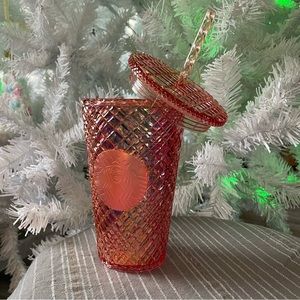 Peachy Grande Iced tumbler